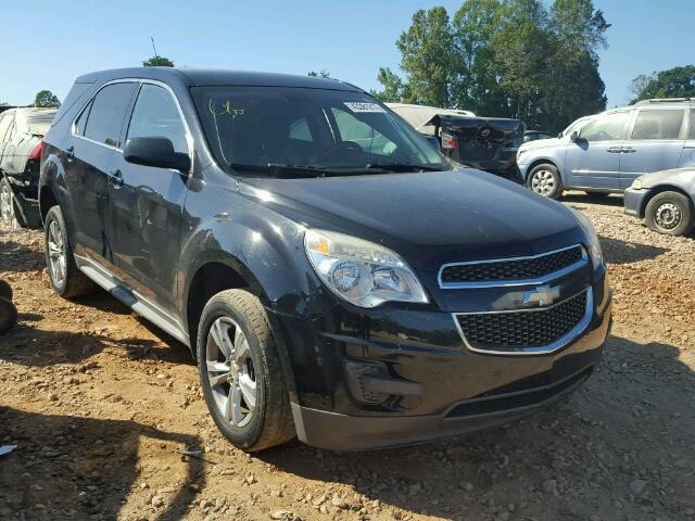 2CNALBEC6B6430518 - 2011 CHEVROLET EQUINOX LS BLACK photo 1