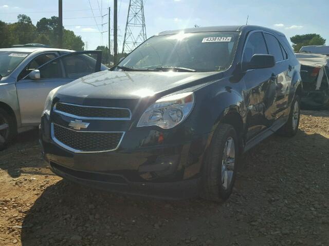 2CNALBEC6B6430518 - 2011 CHEVROLET EQUINOX LS BLACK photo 2