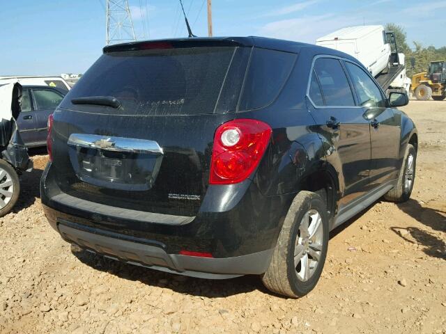 2CNALBEC6B6430518 - 2011 CHEVROLET EQUINOX LS BLACK photo 4