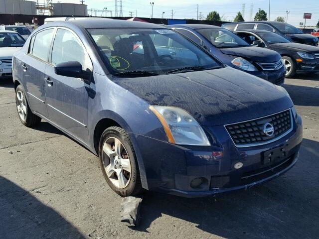 3N1AB61E57L683664 - 2007 NISSAN SENTRA BLUE photo 1