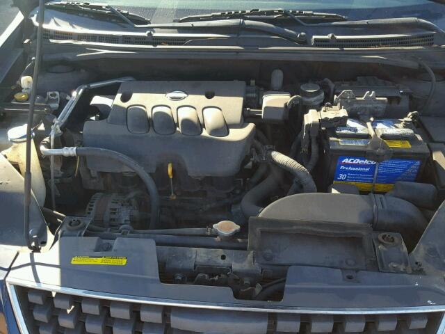 3N1AB61E57L683664 - 2007 NISSAN SENTRA BLUE photo 7