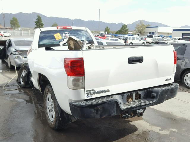 5TFMY5F11DX276305 - 2013 TOYOTA TUNDRA WHITE photo 3