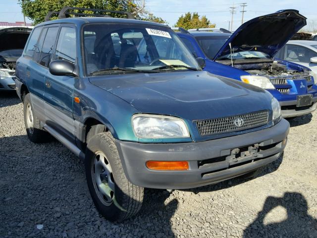 JT3GP10VXV0016827 - 1997 TOYOTA RAV4 GREEN photo 1