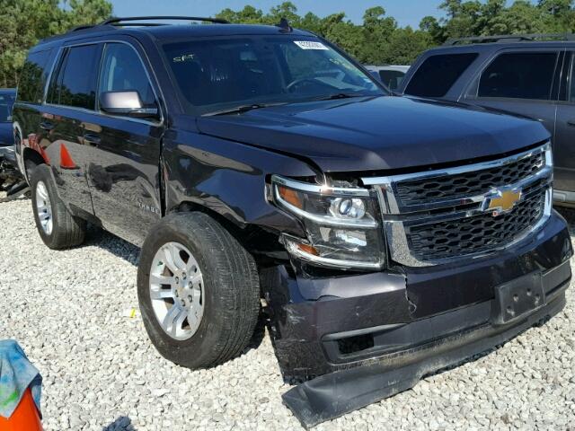 1GNSCAKC5FR745190 - 2015 CHEVROLET TAHOE CHARCOAL photo 1