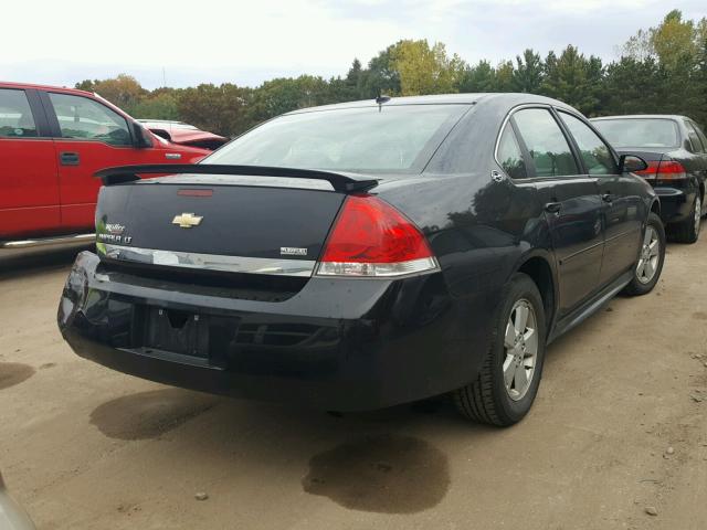 2G1WT57K891247153 - 2009 CHEVROLET IMPALA BLACK photo 4