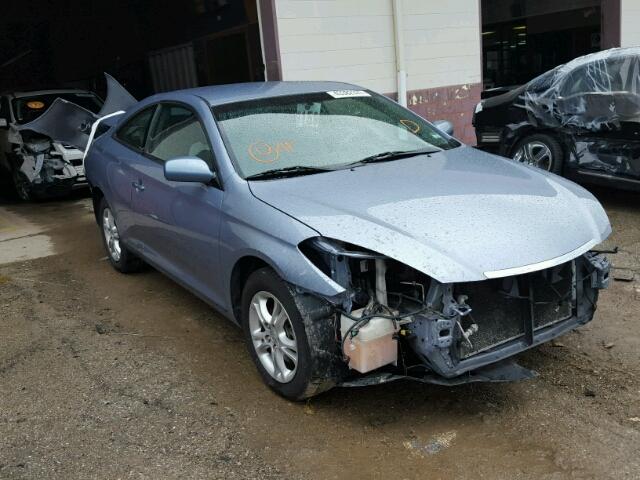 4T1CE38P16U675953 - 2006 TOYOTA CAMRY SOLA BLUE photo 1