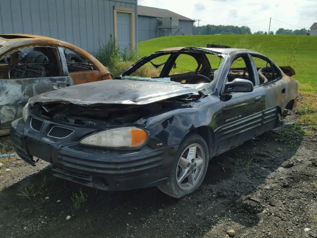 1G2NF52E0YM862217 - 2000 PONTIAC GRAND AM S 黑色 照片 2