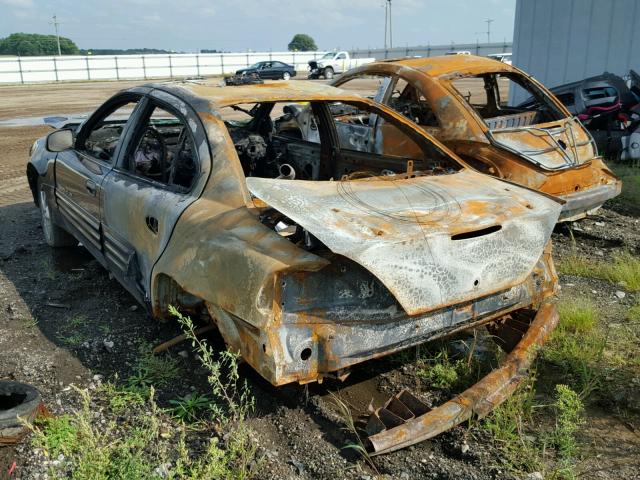 1G2NF52E0YM862217 - 2000 PONTIAC GRAND AM S 黑色 照片 3