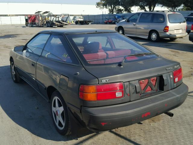 JT2ST67L5J7247938 - 1988 TOYOTA CELICA GT BLACK photo 3