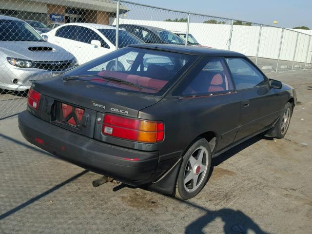 JT2ST67L5J7247938 - 1988 TOYOTA CELICA GT BLACK photo 4