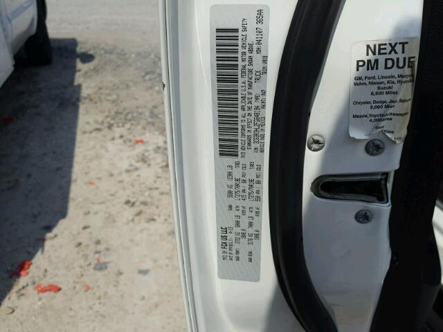 3C63R3HL2FG648194 - 2015 RAM 3500 SLT WHITE photo 10