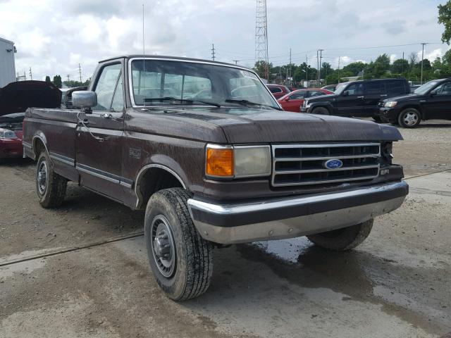 1FTHF25H7LLB24166 - 1990 FORD F250 BROWN photo 1