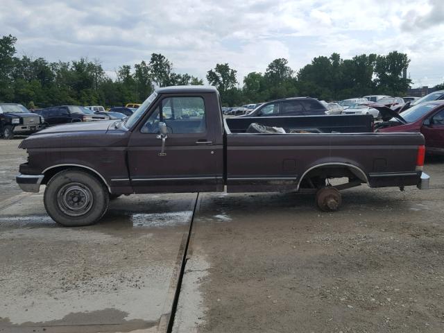 1FTHF25H7LLB24166 - 1990 FORD F250 BROWN photo 9