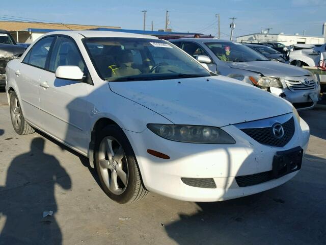 1YVHP80C655M63479 - 2005 MAZDA 6 I WHITE photo 1