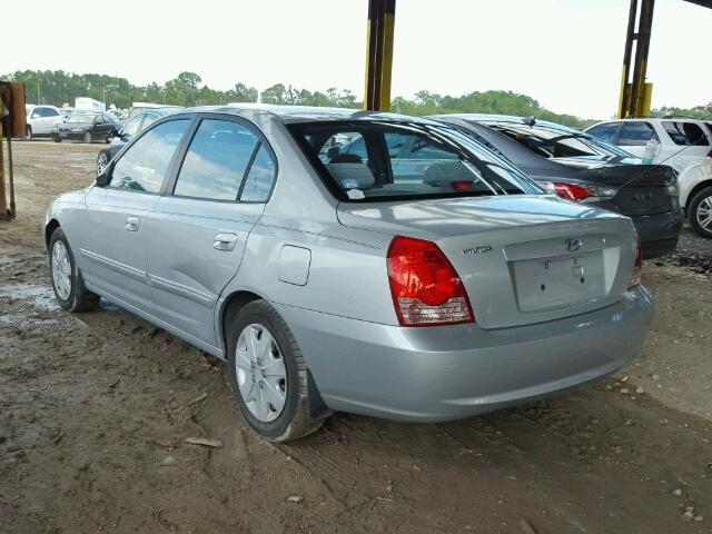 KMHDN46D65U061790 - 2005 HYUNDAI ELANTRA GL SILVER photo 3