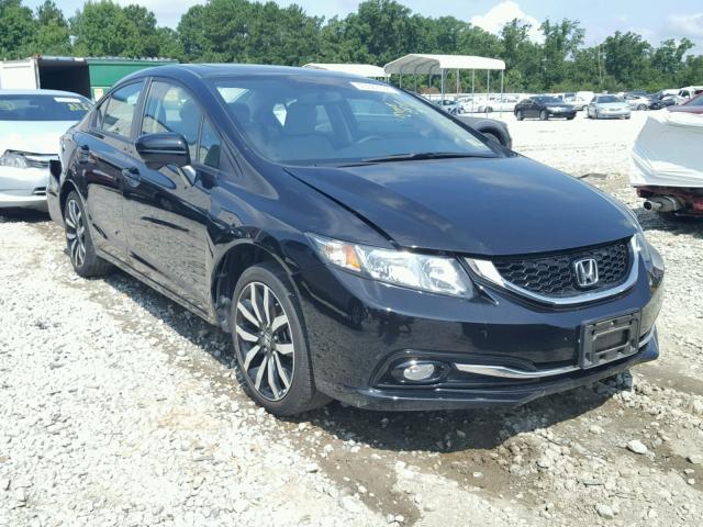 19XFB2F93EE045633 - 2014 HONDA CIVIC EXL 黑色 照片 1