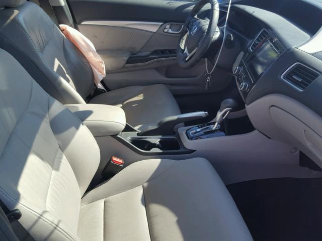 19XFB2F93EE045633 - 2014 HONDA CIVIC EXL 黑色 照片 5