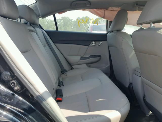 19XFB2F93EE045633 - 2014 HONDA CIVIC EXL 黑色 照片 6