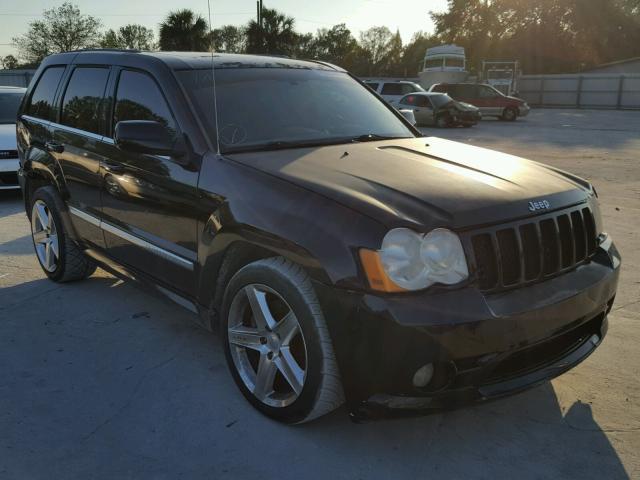 1J8HR78377C627716 - 2007 JEEP GRAND CHER BLACK photo 1