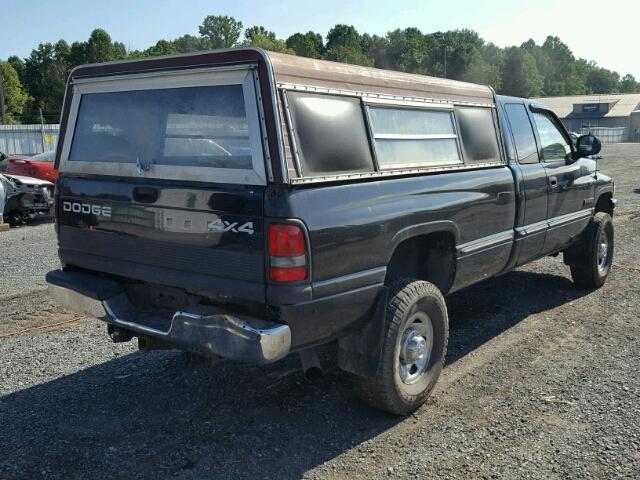 3B7KF2367XG208823 - 1999 DODGE RAM 2500 BLACK photo 4