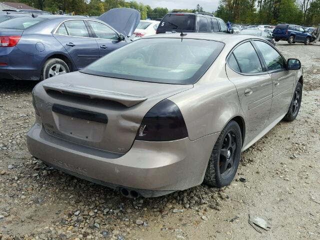 2G2WR554361127769 - 2006 PONTIAC GRAND PRIX TAN photo 4