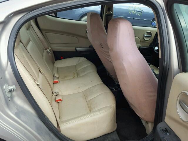 2G2WR554361127769 - 2006 PONTIAC GRAND PRIX TAN photo 6