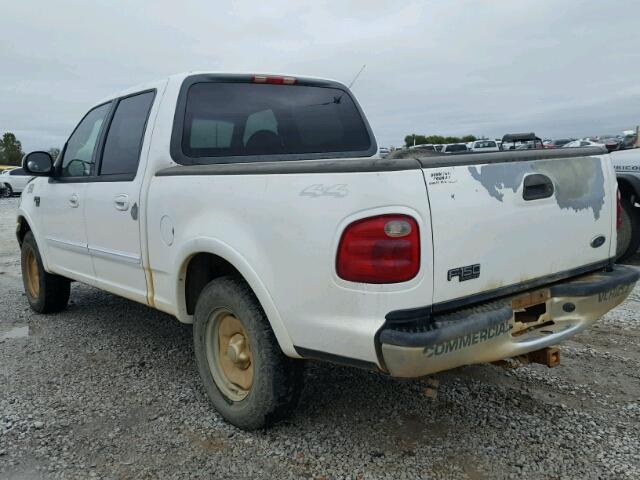 1FTRW08L41KE93479 - 2001 FORD F150 SUPER WHITE photo 3