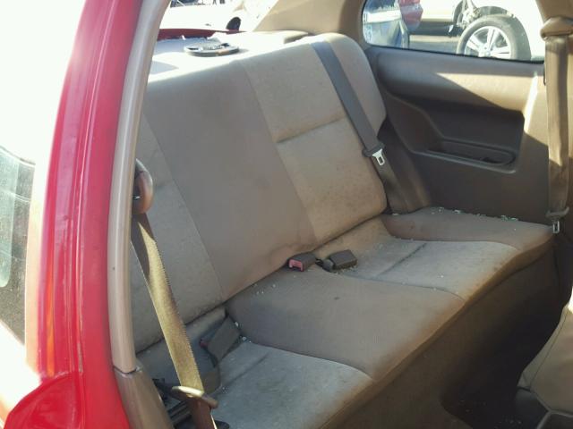 JT2AC52L2V0207621 - 1997 TOYOTA TERCEL CE RED photo 6