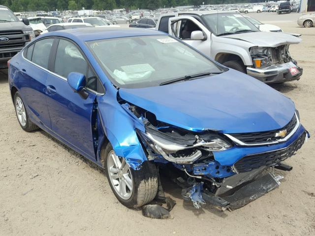 1G1BE5SM9H7112721 - 2017 CHEVROLET CRUZE LT BLUE photo 1