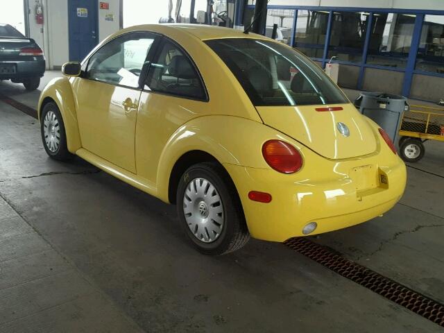 3VWBK31C45M416597 - 2005 VOLKSWAGEN NEW BEETLE ყვითელი ფოტო 3