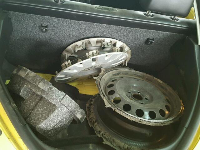 3VWBK31C45M416597 - 2005 VOLKSWAGEN NEW BEETLE ყვითელი ფოტო 9