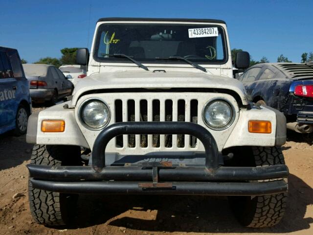 1J4FA39S36P768000 - 2006 JEEP WRANGLER WHITE photo 9