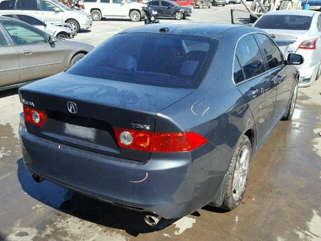 JH4CL96825C015660 - 2005 ACURA TSX GRAY photo 4