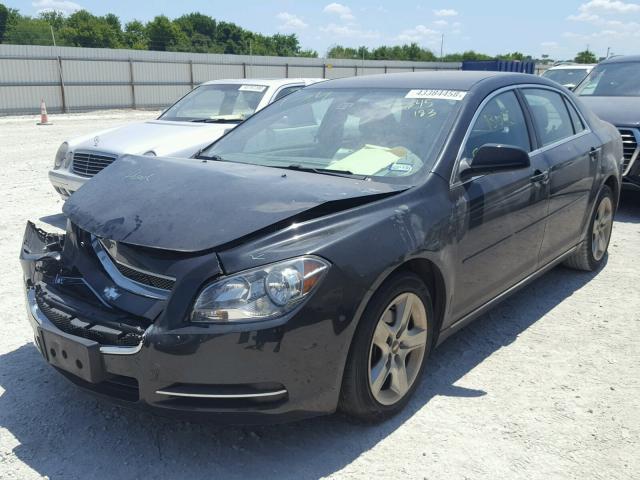 1G1ZC5EB0AF245183 - 2010 CHEVROLET MALIBU 1LT CHARCOAL photo 2