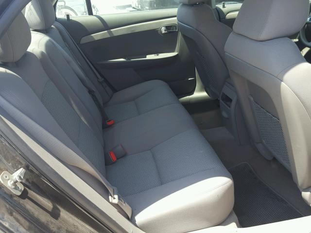 1G1ZC5EB0AF245183 - 2010 CHEVROLET MALIBU 1LT CHARCOAL photo 6