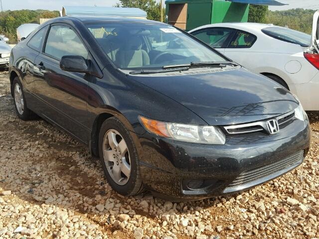 2HGFG11638H520717 - 2008 HONDA CIVIC LX BLACK photo 1