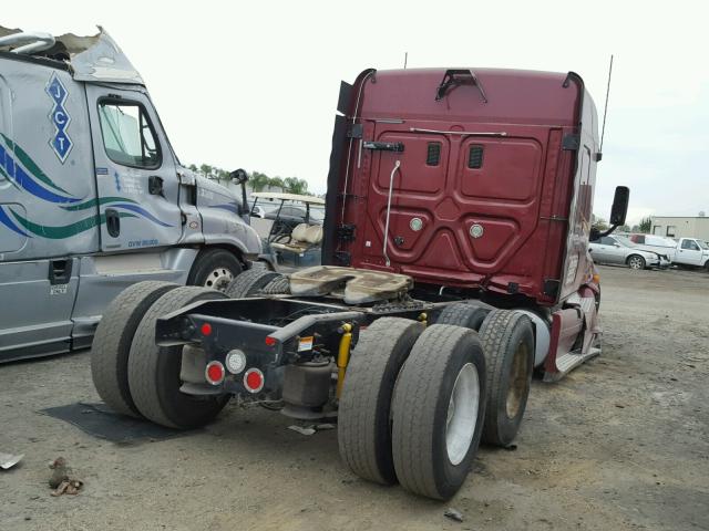 1FUJGLDR1CSBA3115 - 2012 FREIGHTLINER CASCADIA 1 MAROON photo 4