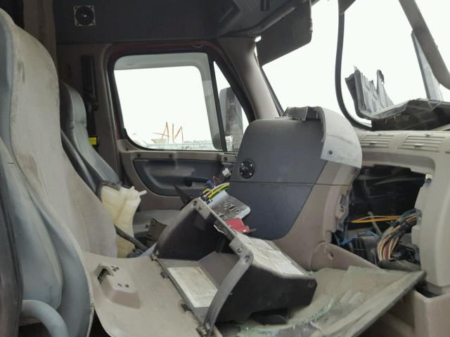 1FUJGLDR1CSBA3115 - 2012 FREIGHTLINER CASCADIA 1 MAROON photo 5