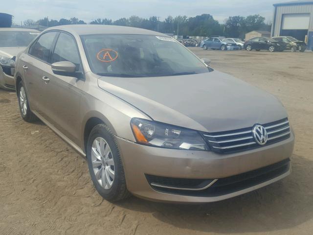 1VWAT7A32FC064655 - 2015 VOLKSWAGEN PASSAT S ოქროსფერი ფოტო 1