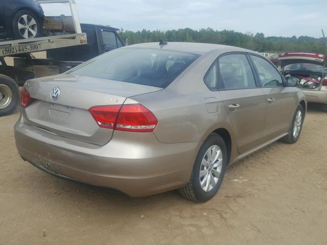 1VWAT7A32FC064655 - 2015 VOLKSWAGEN PASSAT S ოქროსფერი ფოტო 4