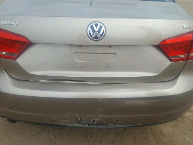 1VWAT7A32FC064655 - 2015 VOLKSWAGEN PASSAT S ოქროსფერი ფოტო 9