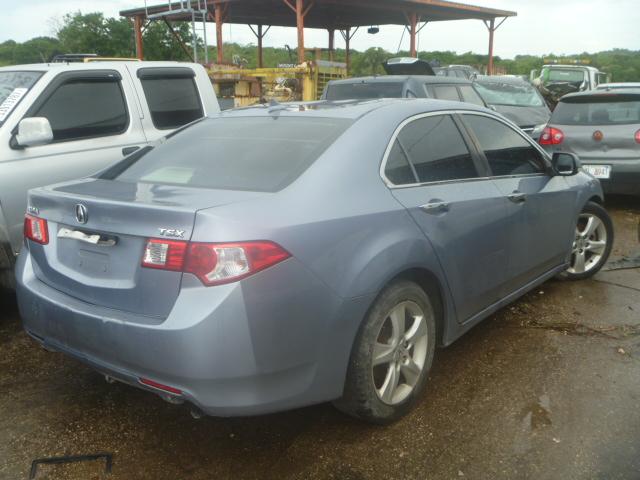 JH4CU26629C004831 - 2009 ACURA TSX BLUE photo 4