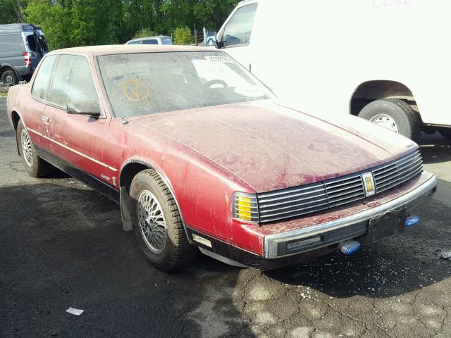 1G3EZ57B8GU313204 - 1986 OLDSMOBILE TORONADO B RED photo 1