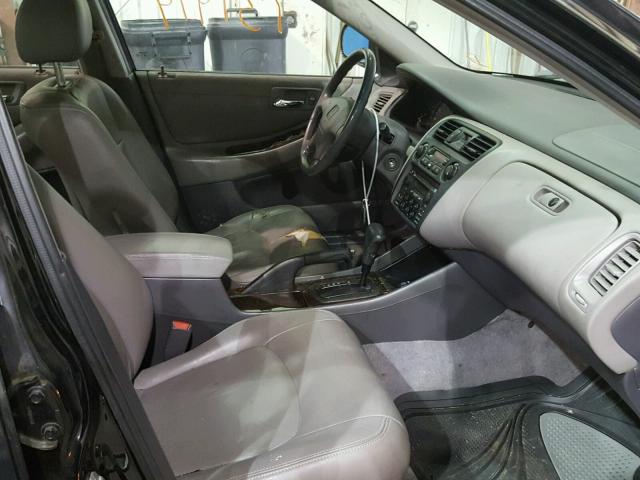 1HGCG1653YA070116 - 2000 HONDA ACCORD EX BLACK photo 5