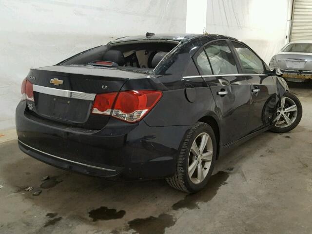 1G1PG5SC0C7301290 - 2012 CHEVROLET CRUZE LT BLACK photo 4