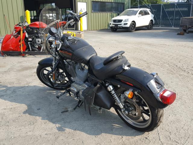 1HD4CR210EC433082 - 2014 HARLEY-DAVIDSON XL883 SUPE BLACK photo 3