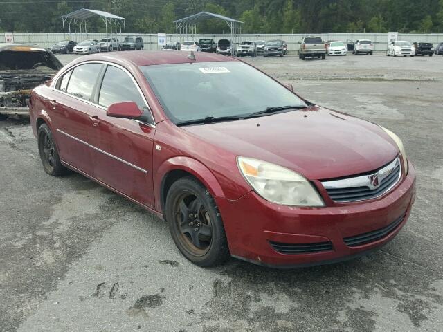 1G8ZS57B88F218390 - 2008 SATURN AURA XE MAROON photo 1