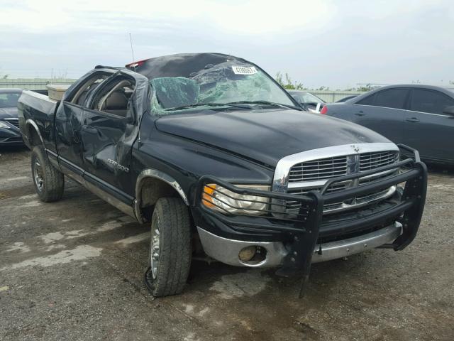 3D7KU28C34G135262 - 2004 DODGE RAM 2500 BLACK photo 1