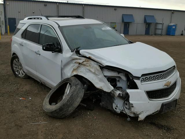 2CNFLGE5XB6293667 - 2011 CHEVROLET EQUINOX LT WHITE photo 1