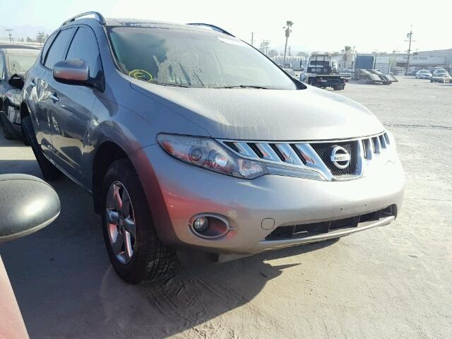 JN8AZ1MU8AW020366 - 2010 NISSAN MURANO GRAY photo 1